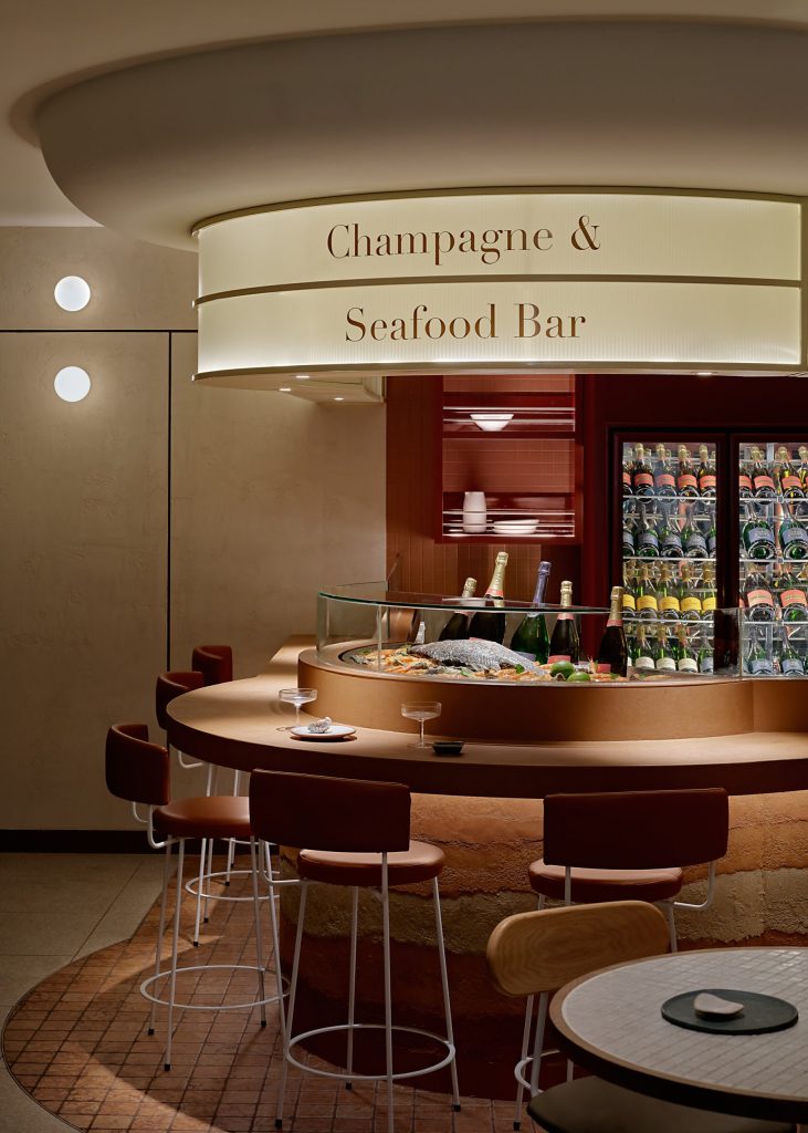 Champagne and Seafood Bar | First Draft | Inline Consulting