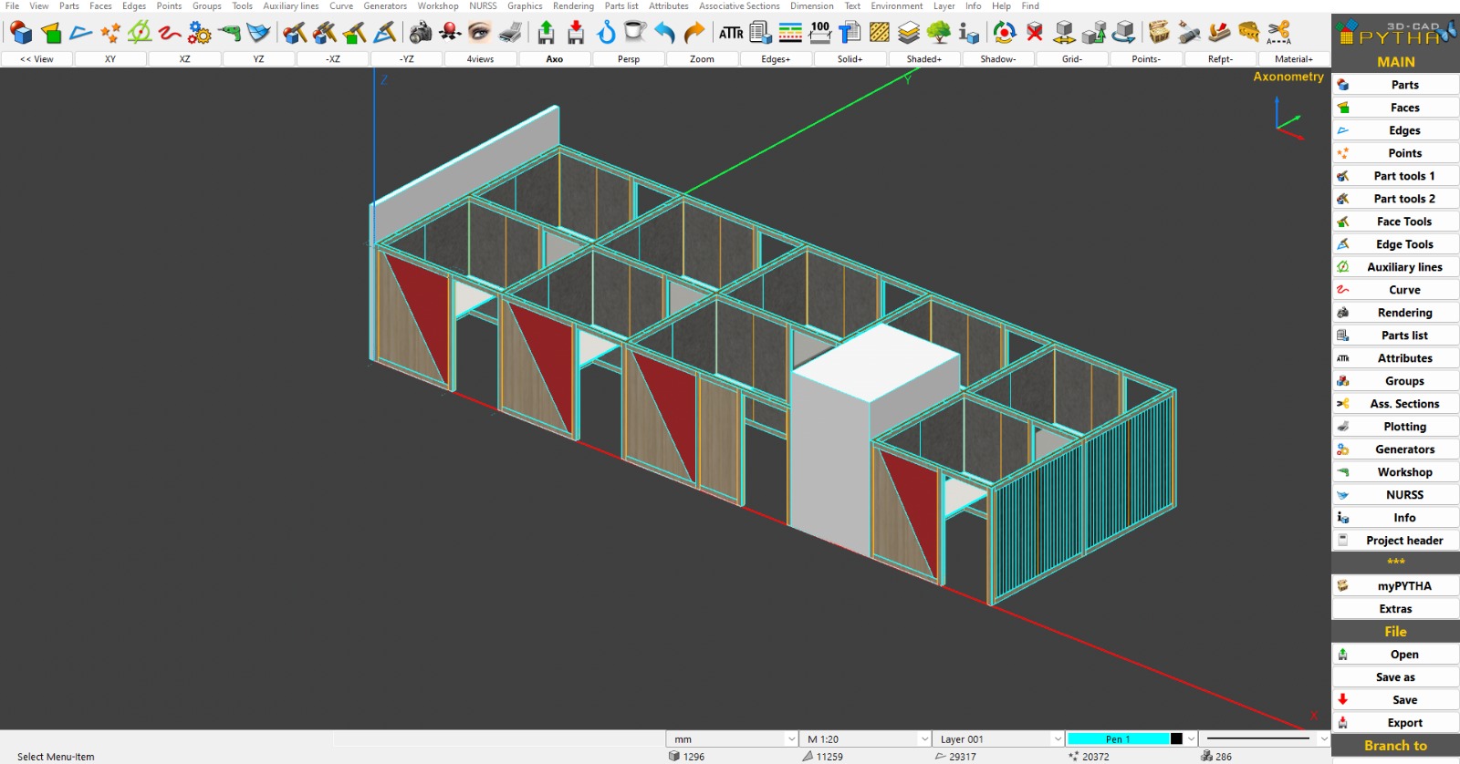 Pytha 3D CAD Design | 3D Rendering Services | Inline Consulting