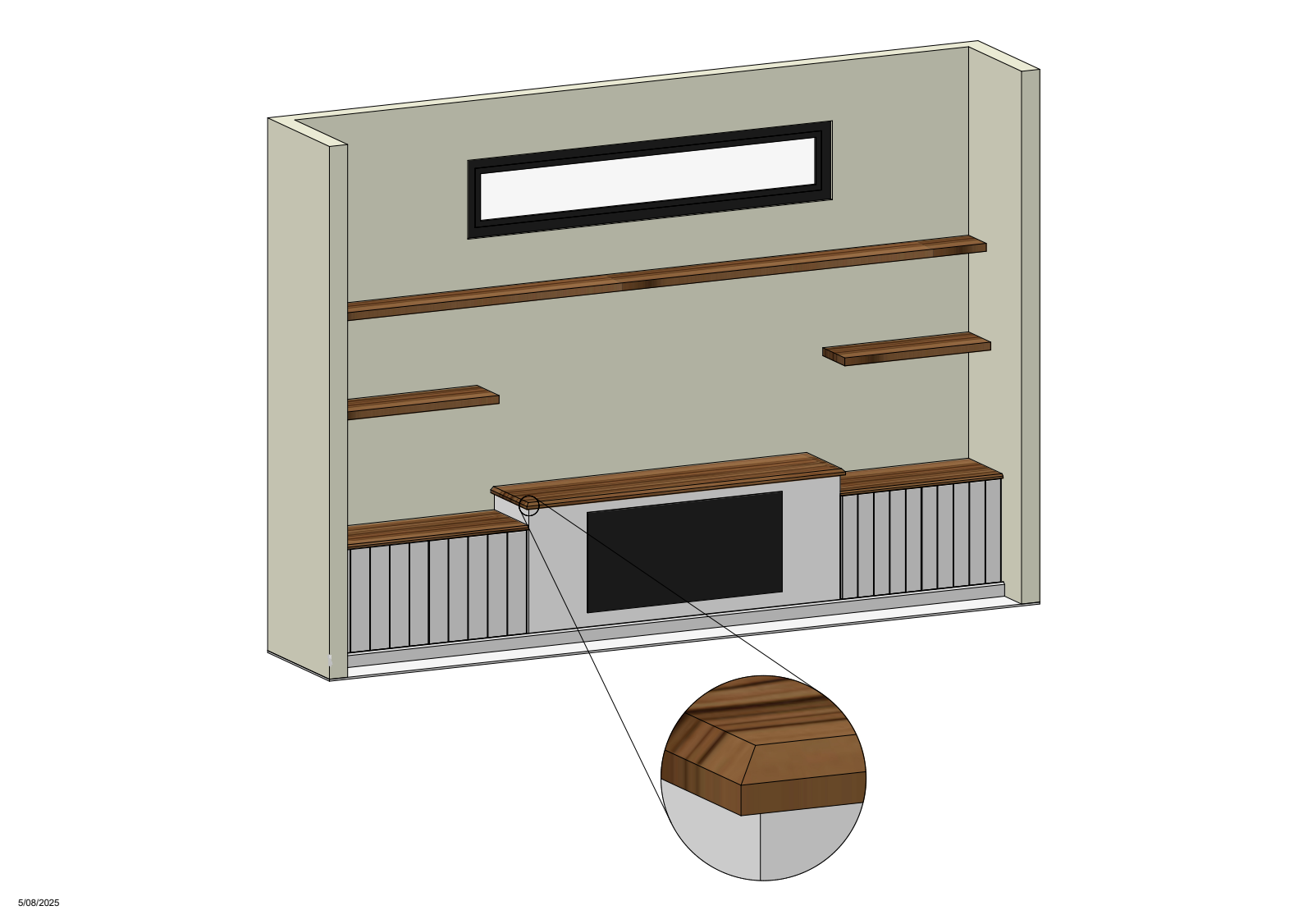 Another Production-Ready Cabinet Drawing | Architectural Drawings | Inline Consulting
