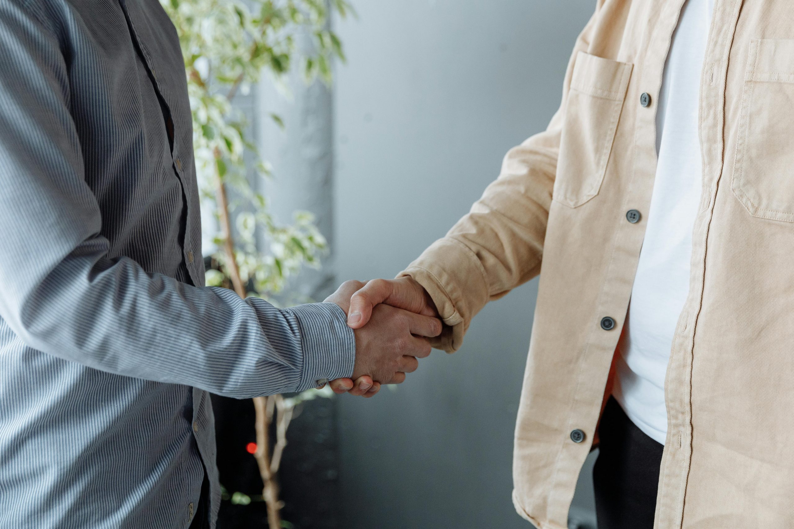 Shaking Hands | Joinery Drafting | Inline Consulting